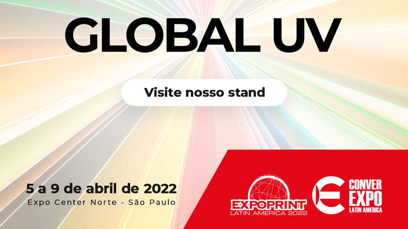 Global UV Lâmpadas na Expoprint 2022