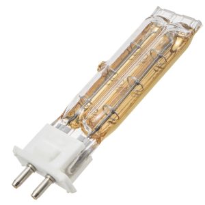 Lâmpada 250W 63,5V – TWIN TUBE INFRARED LAMP – GOLD REFLECTOR